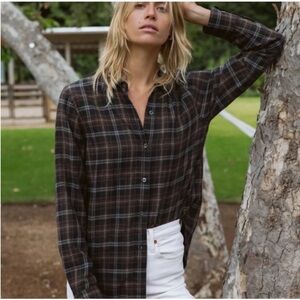 Jenni Kayne Plaid Buttondown